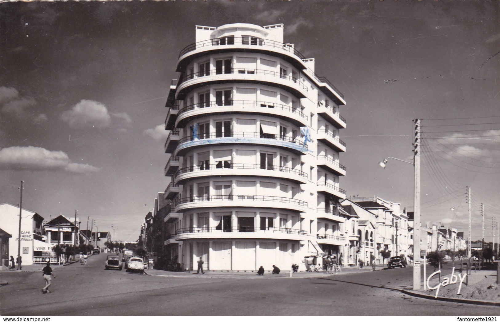 LES SABLES D'OLONNE AVENUE ARISTIDE BRIAND ET PAUL DOUMER/ED "GABY" (LF) - Sables D'Olonne