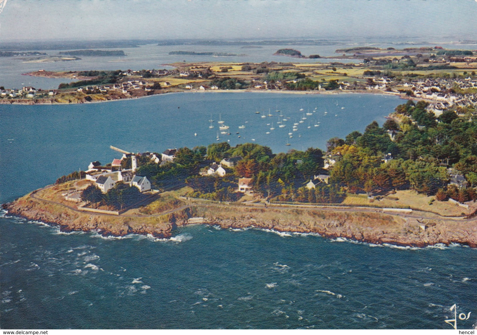 Port-Navalo .Vue Aérienne De La Presqu'île Et Des îles Du Golfe - Autres & Non Classés