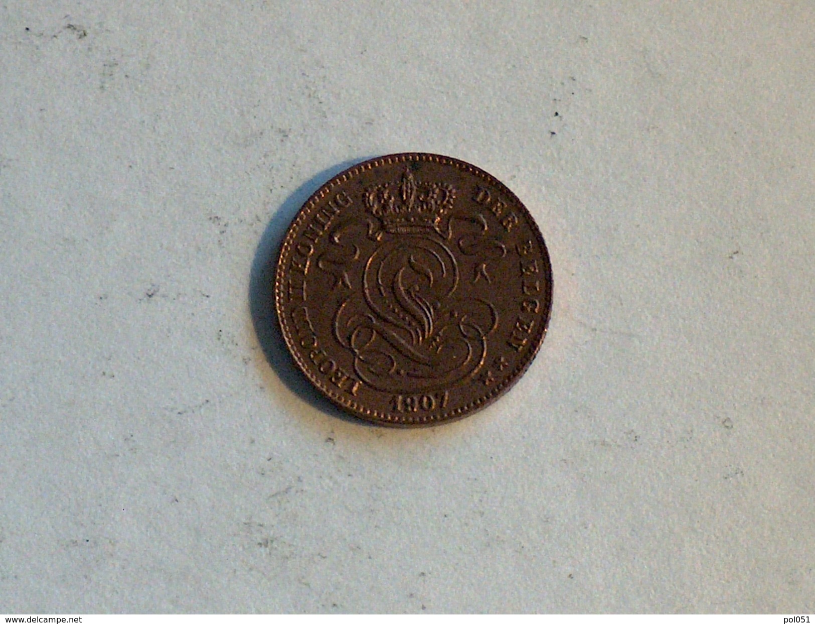 Belgique 1 Cent 1907 Centime - 1 Centime