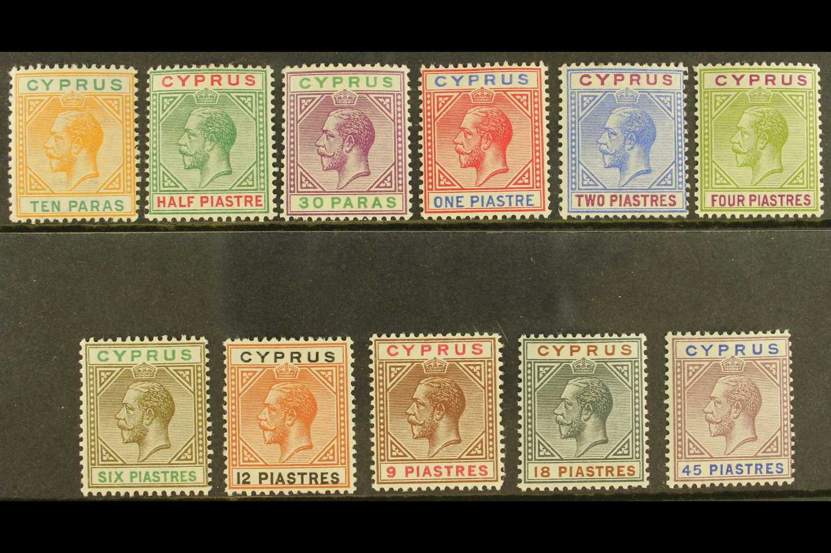 1912-15  Complete Set, SG 74/84, Fine Mint, Very Fresh. (11 Stamps) For More Images, Please Visit Http://www.sandafayre. - Otros & Sin Clasificación