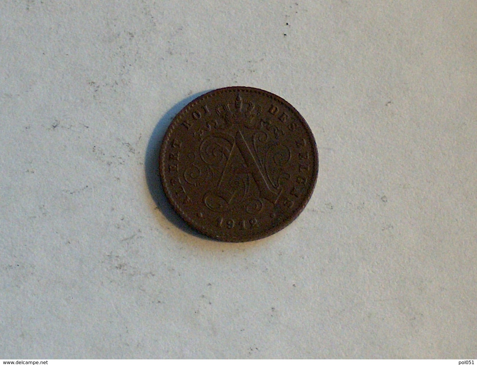 Belgique 1 Cent 1912 Centime - 1 Cent