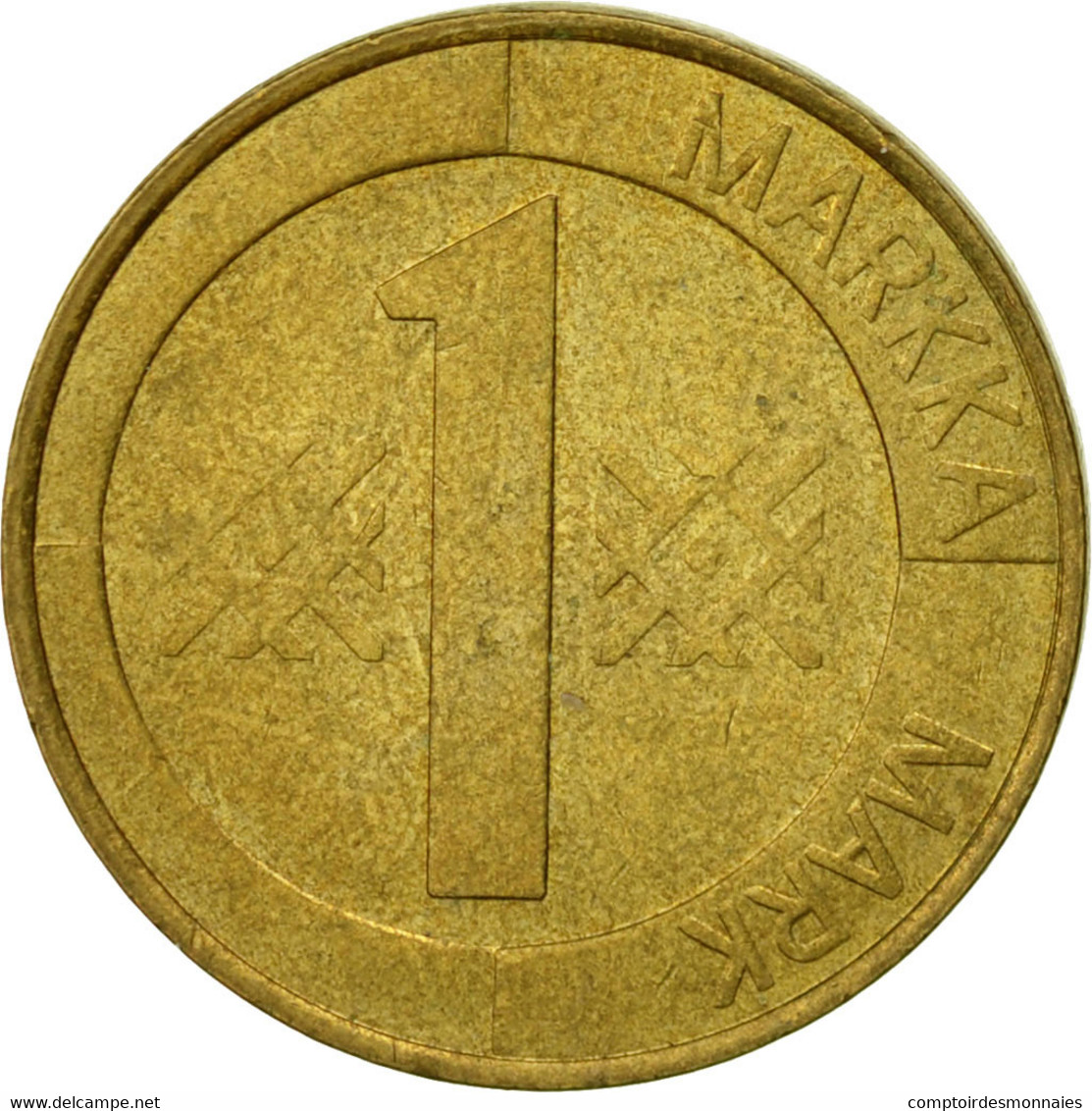 Monnaie, Finlande, Markka, 1993, TTB, Aluminum-Bronze, KM:76 - Finlande