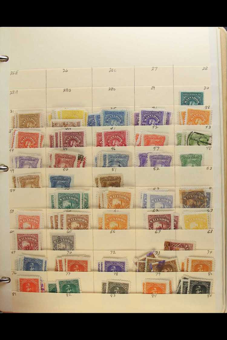 1867-1985 EX DEALERS STOCK  Mint, Nhm & Used Range With Hundreds Of Sets, "Back Of The Book", Proofs, Errors, Imperfs, I - El Salvador