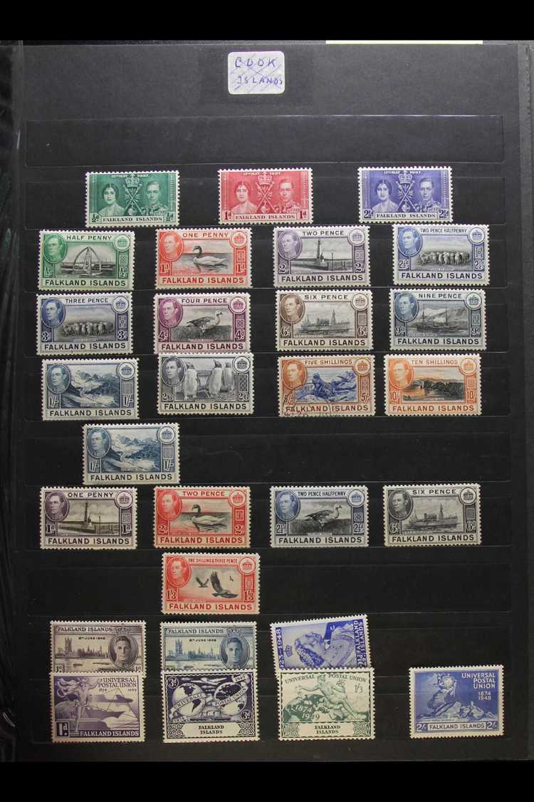 1937-2000 MINT / NHM & USED COLLECTION  ALL DIFFERENT Range With 1938-50 KGVI Defins To 10s, 5s Fine Used, Others Mint,  - Islas Malvinas