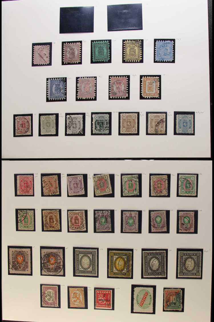 1860-1936 CLASSICS SELECTION  Good Lot With A Number Of Valuable Stamps Noted, All Used Unless Stated, We See 1860 10k,  - Autres & Non Classés