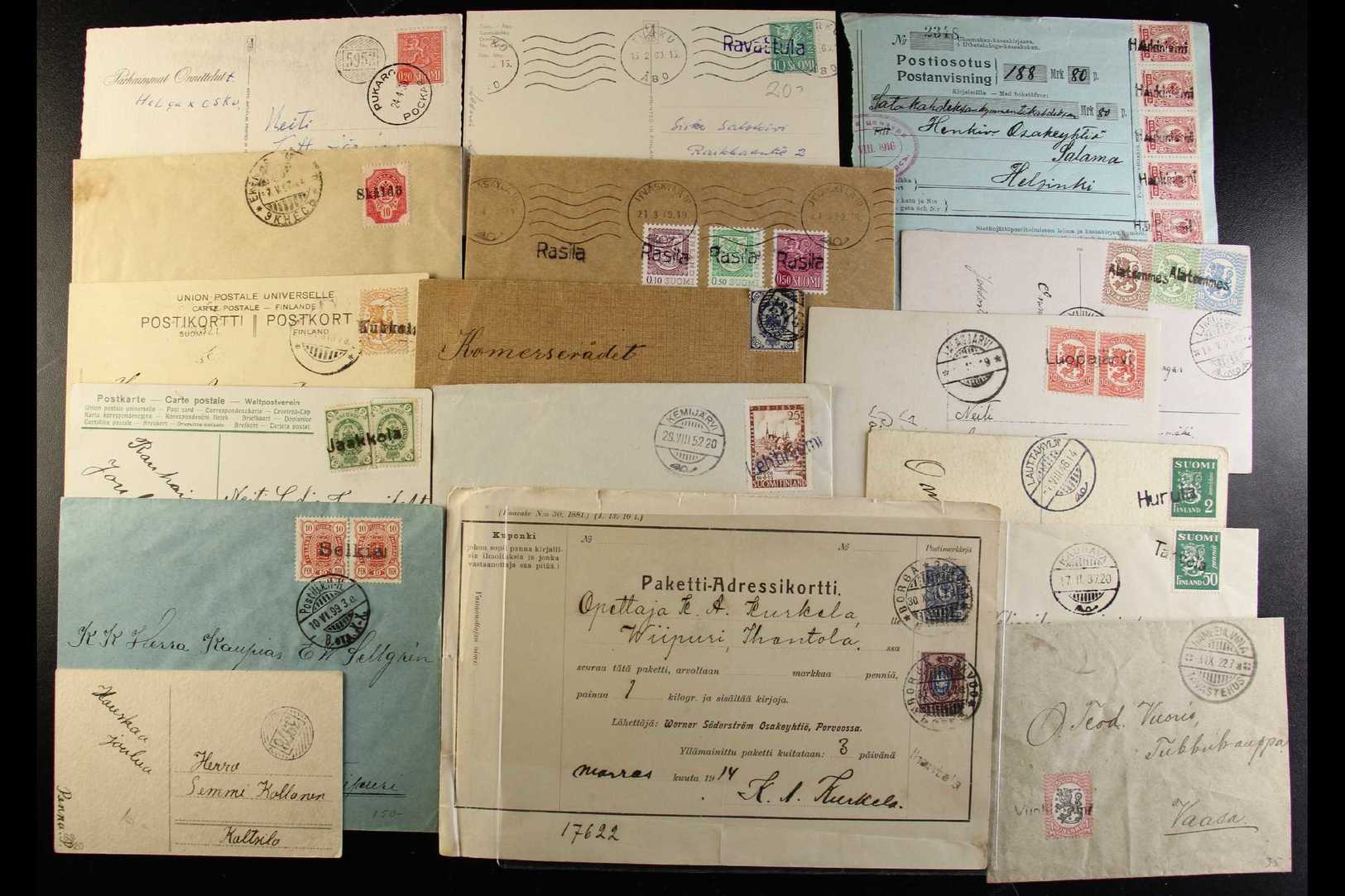COVERS & POSTAL HISTORY - BETTER ASSORTMENT IN A SHOEBOX - WONDERFUL OPPORTUNITY FROM A SPECIALISTS ESTATE  A Very Stron - Autres & Non Classés