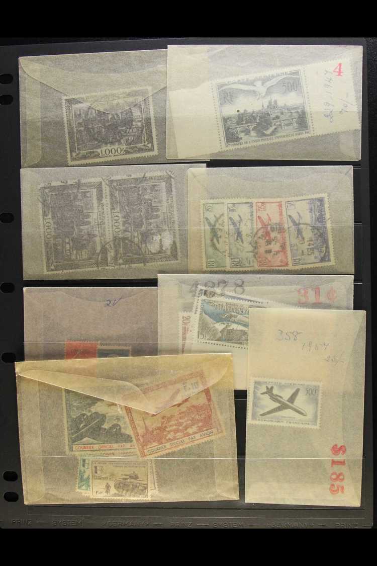 1930-1960 GLASSINE DISCOVERY  A Small Pile Of Glassine Envelopes Containing Mint, Nhm & Used Ranges (mostly Nhm) With Ma - Otros & Sin Clasificación