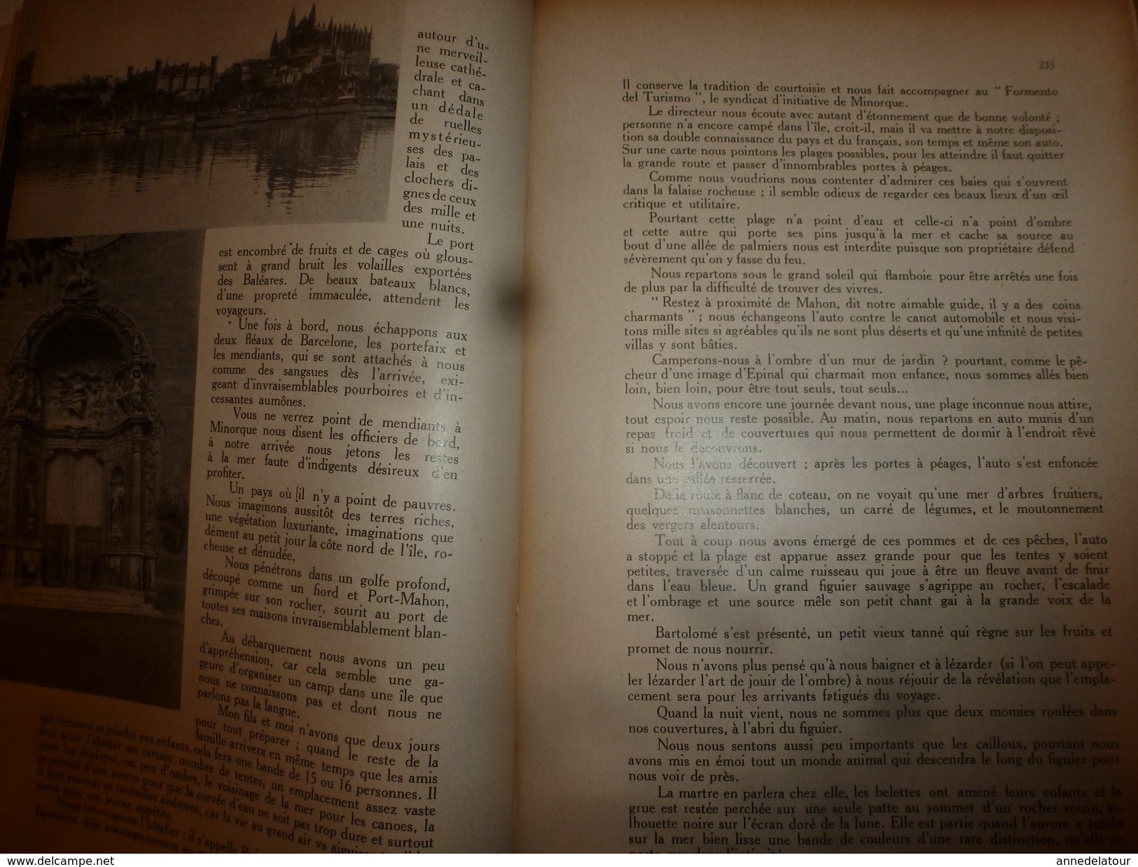 1939 CAMPING ->En Tunisie;Descente Bès;Baléares;Majorque;Kayak biplace et technique;Construire ma roulotte;Tentes;Pubs