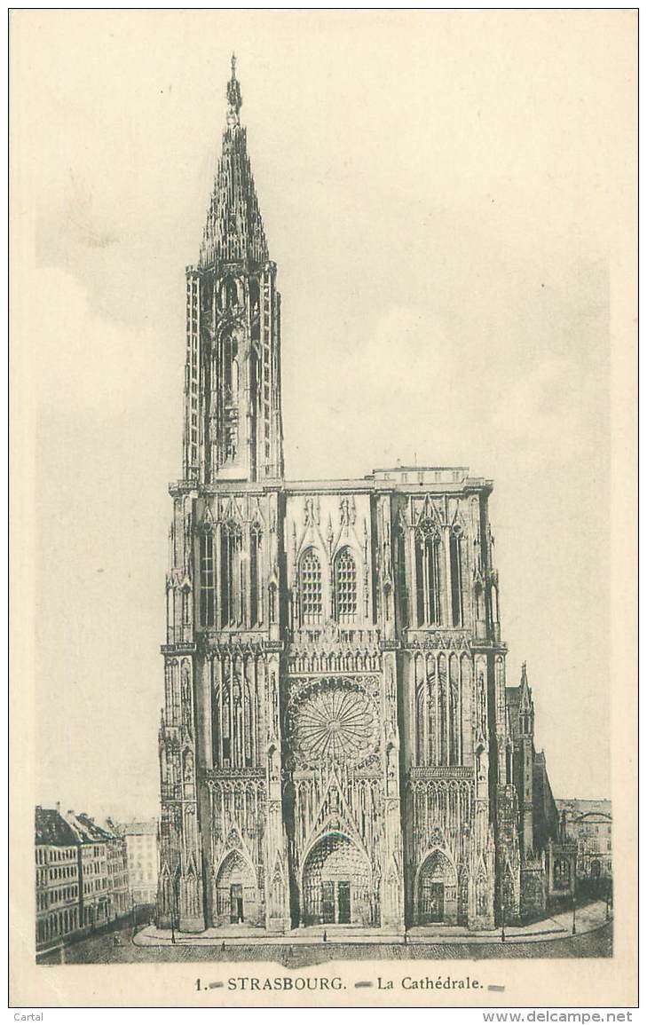 67 - STRASBOURG - La Cathédrale - Strasbourg