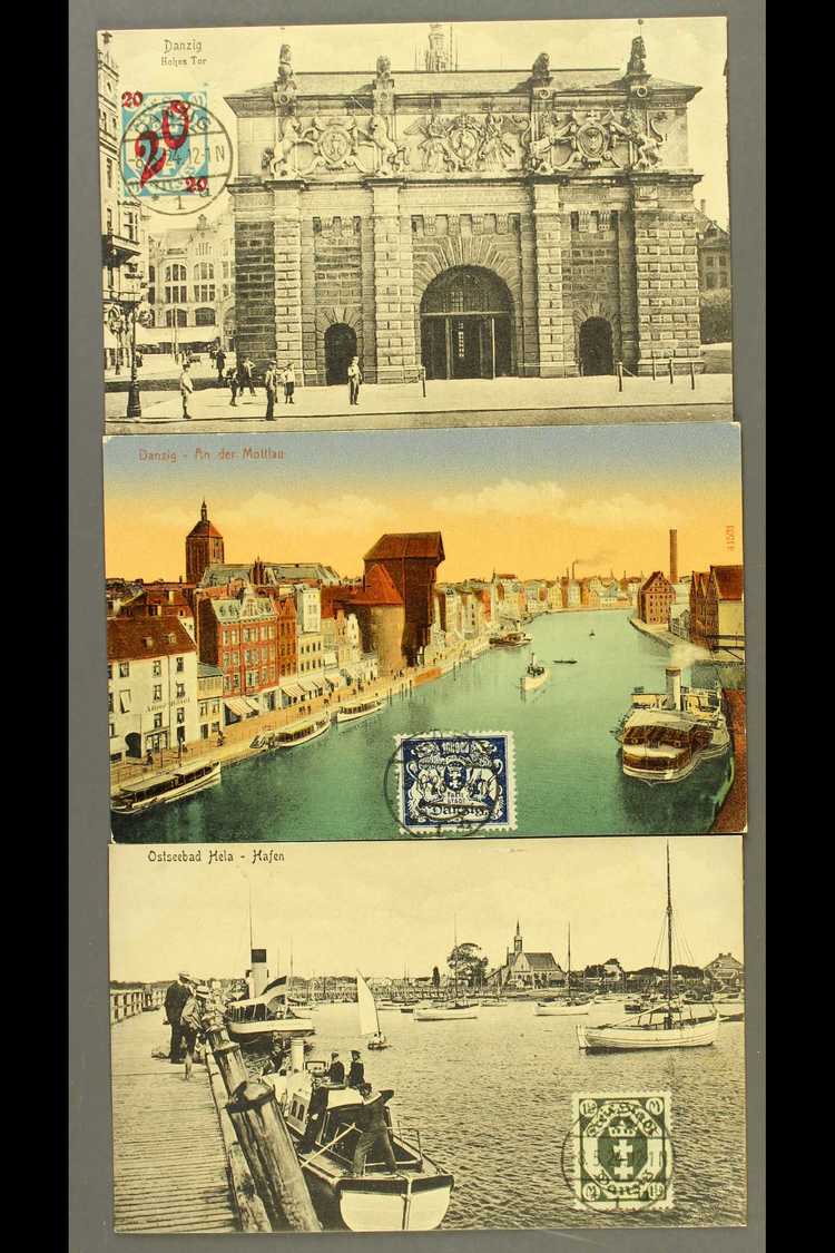 1923-24  A Most Attractive Range Of Stengel And Co Printed Picture Postcards With Seven Of Ostseebad Zoppot, And Two Of  - Autres & Non Classés