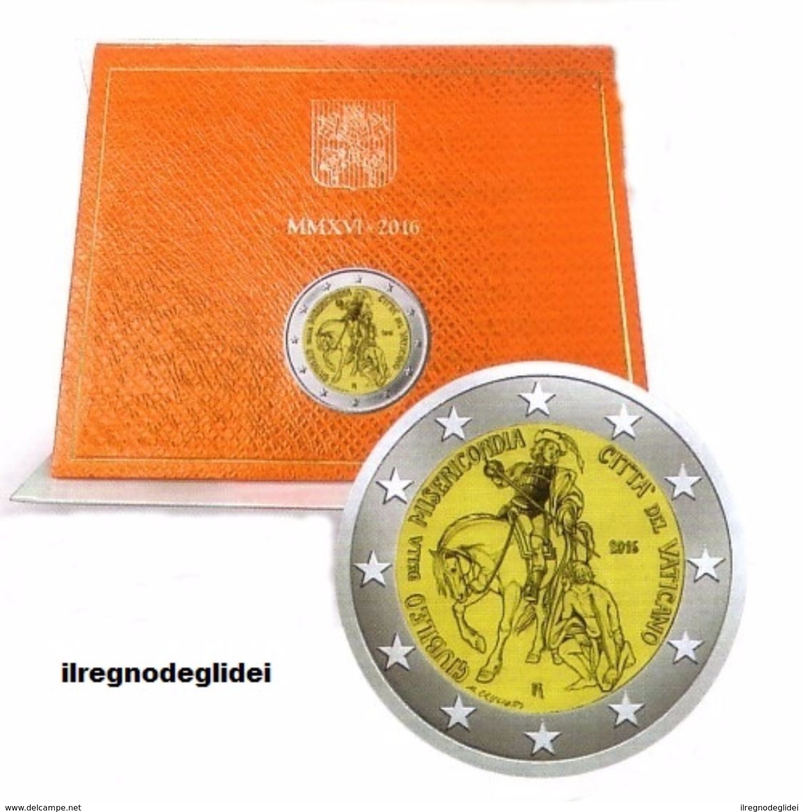 CITTA DEL VATICANO ANNO 2016 - 2€ COMMEMORATIVO GIUBILEO DELLA MISERICORDIA - Vaticano