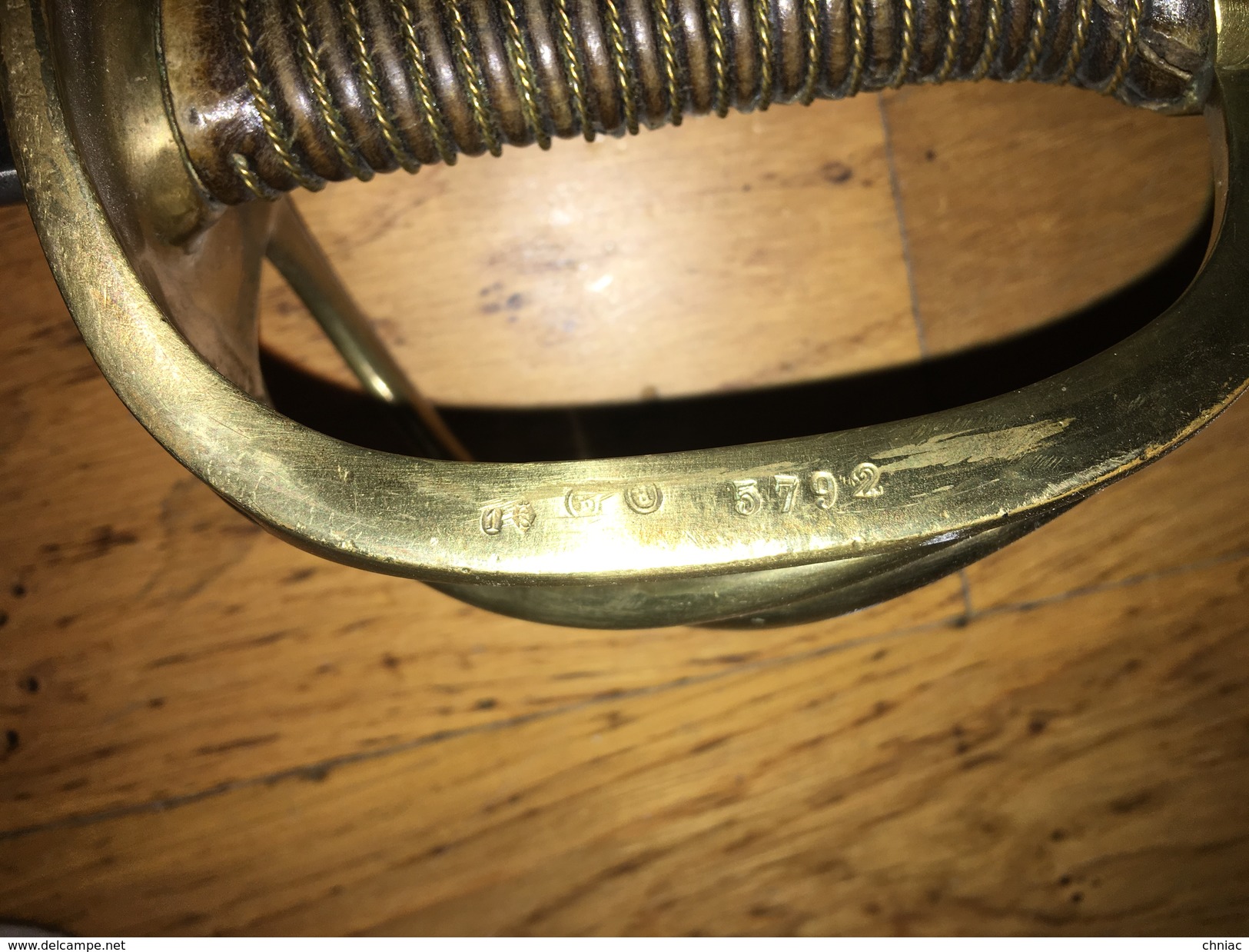 BEAU SABRE REGLEMENTAIRE FRANÇAIS, DE TROUPE DE CAVALERIE MODELE 1822. BIEN MARQUE SUR LE DOS.