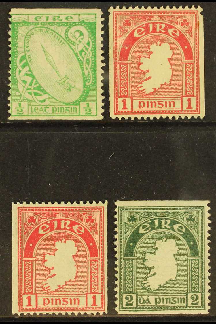 1922-34 DEFINITIVE COIL STAMPS  Comprising ½d Imperf X Perf 14 (SG 71a), 1d Perf 15 X Imperf - Single Perf (SG 72b), 1d  - Otros & Sin Clasificación