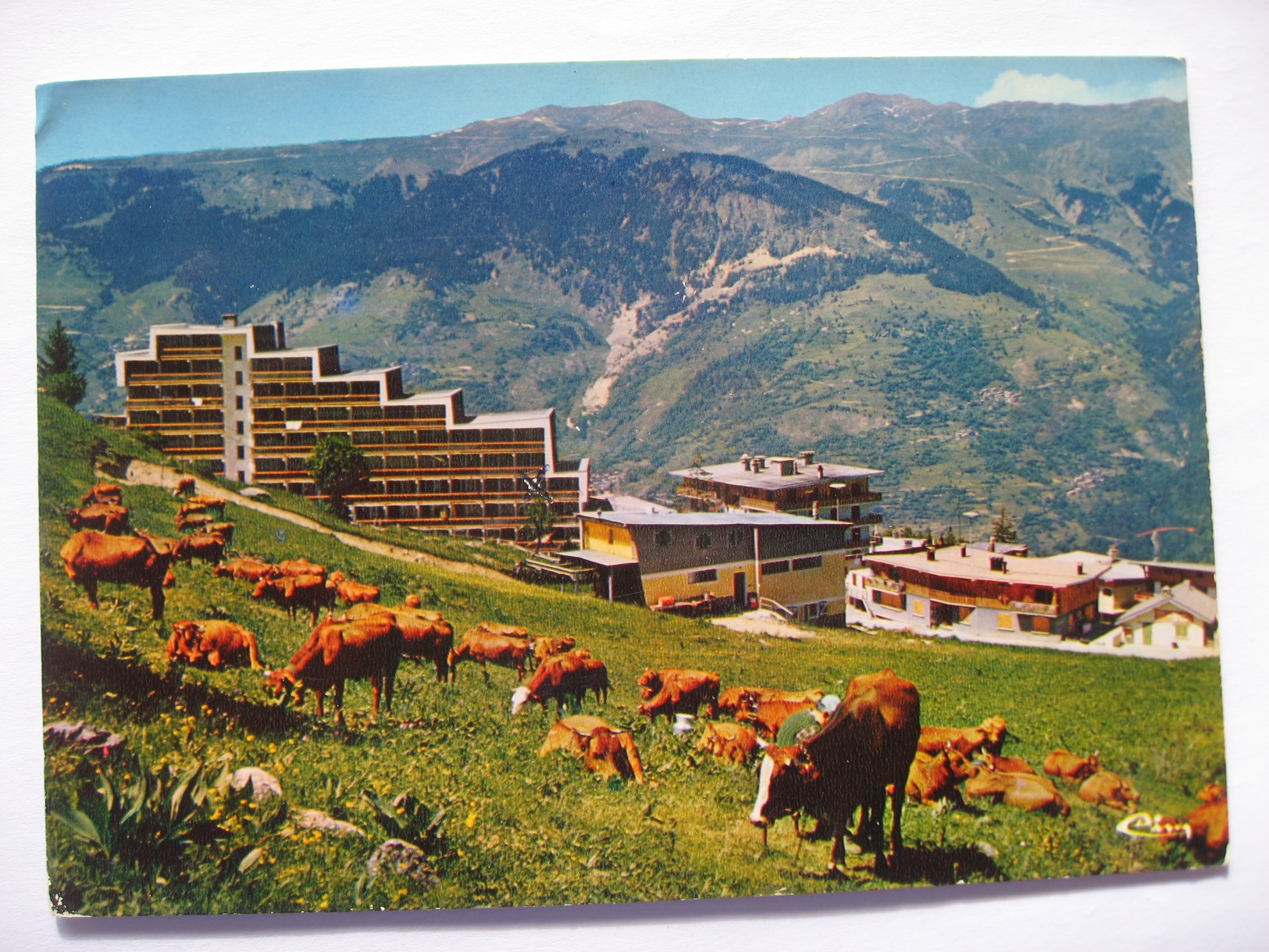 Courchevel à L'heure De La Traite Club Hôtel  1970 - Courchevel