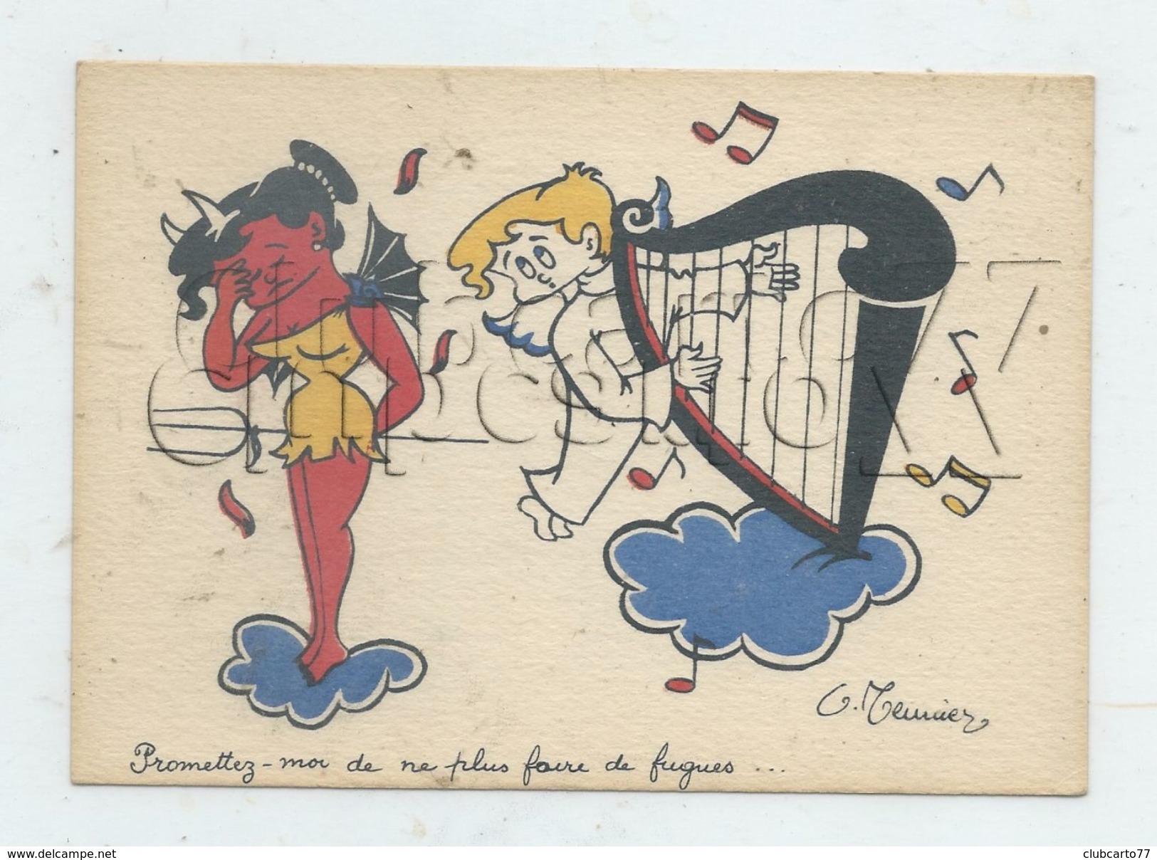 Meunier G (Illustrateur) : Promettez-moi De Ne Plus Faire De Fugues En 1950 (animé) GF. - Meunier, G.
