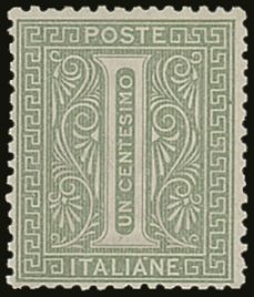 1863  1c Light Grey Green, London Printing, Sass L14, Superb NHM. Signed Fiecchi As DeLaRue. For More Images, Please Vis - Sin Clasificación