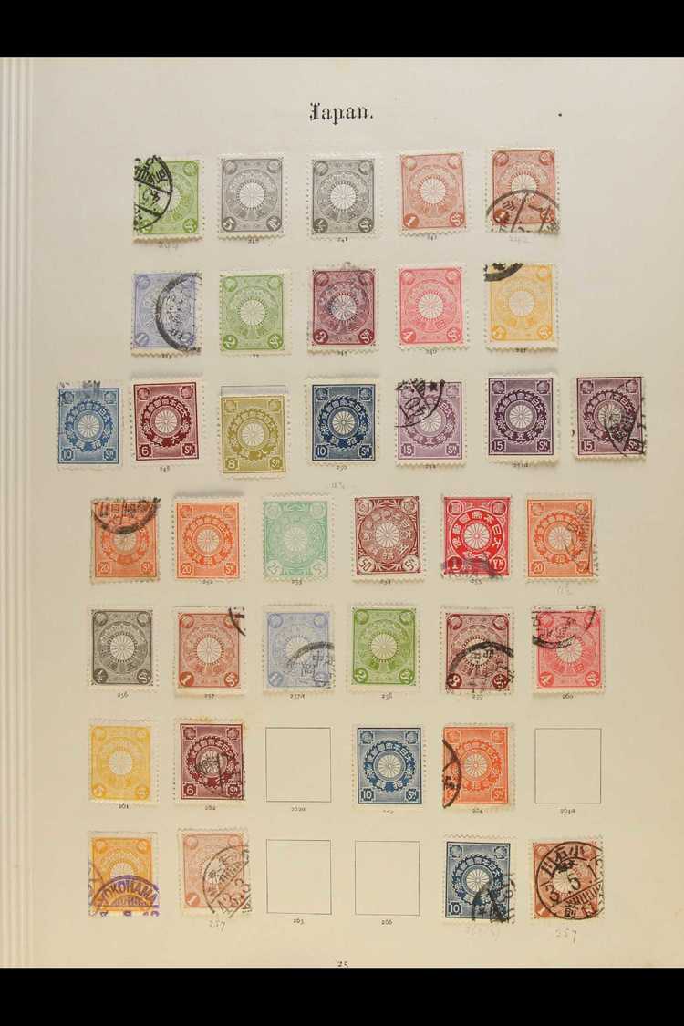 1899 - 1906 CHRYSANTHEMUM ISSUES  Mint And Used Selection On Pages Incl Fresh Mint 8s Olive And 15s Purple, 20s Orange,  - Otros & Sin Clasificación