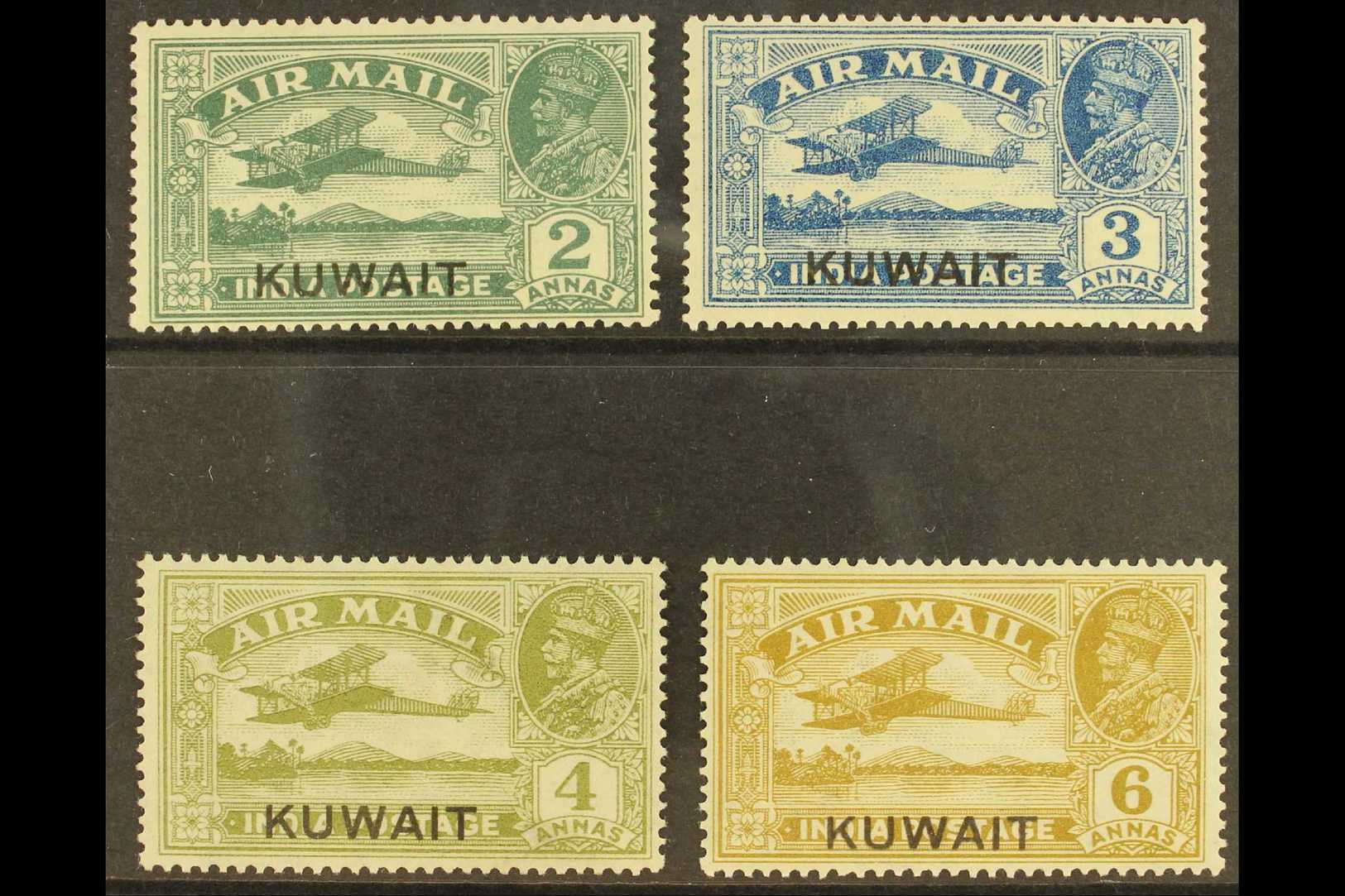 1933-34  Air Set, SG 31/34, Fine Mint. (4) For More Images, Please Visit Http://www.sandafayre.com/itemdetails.aspx?s=60 - Koweït