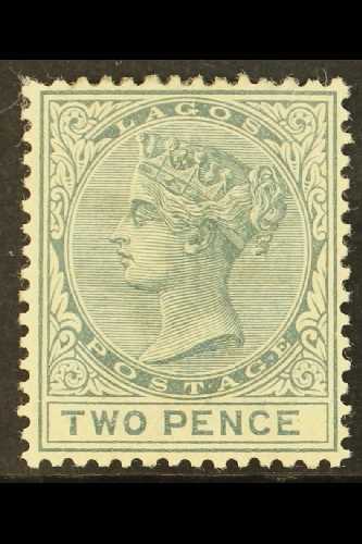 1884-86  2d Grey, SG 23, Fine Mint. For More Images, Please Visit Http://www.sandafayre.com/itemdetails.aspx?s=602809 LA - Nigeria (...-1960)