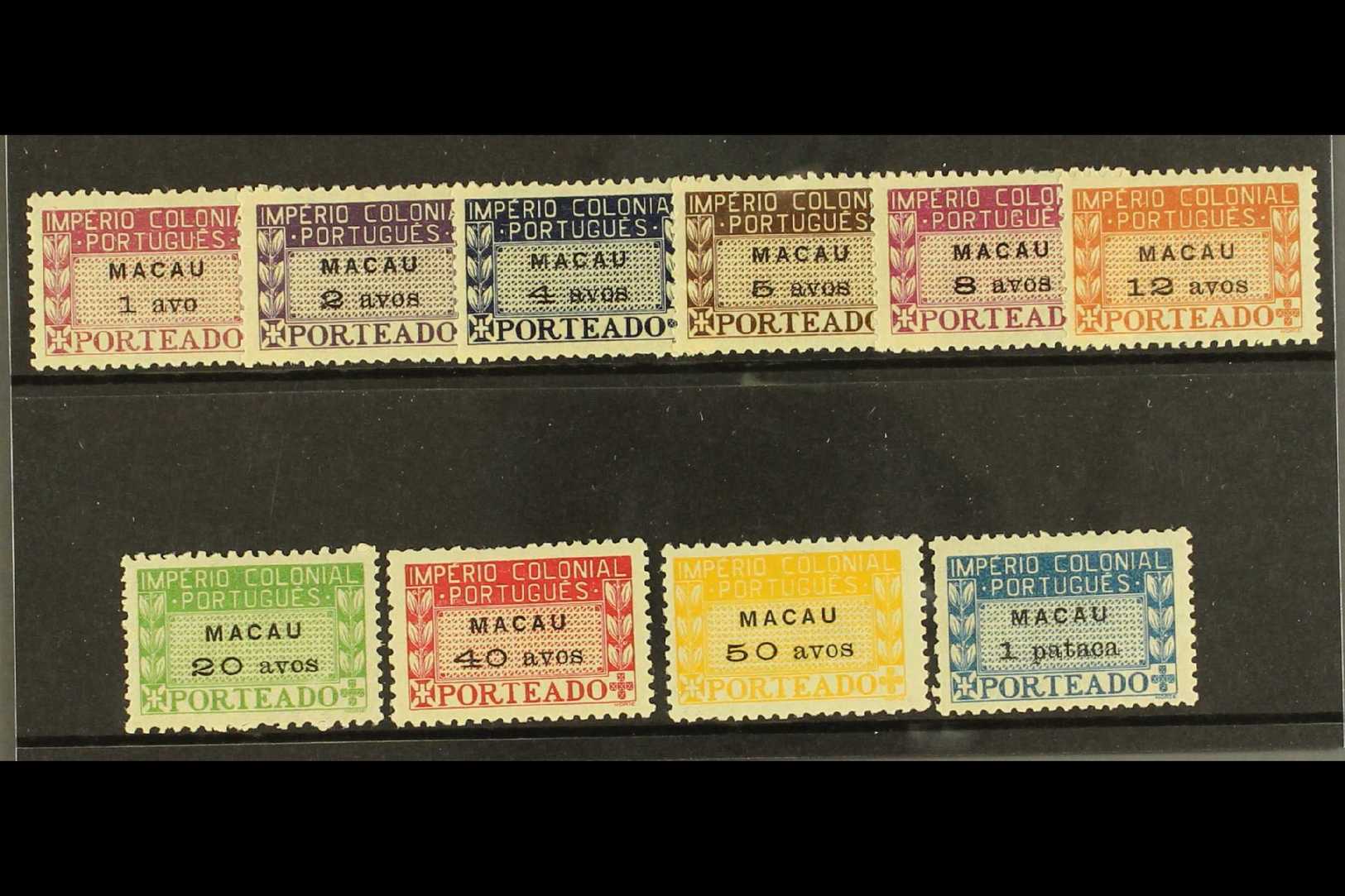 POSTAGE DUES  1947 Set Complete, SG D410/19, Very Fine And Fresh Mint. (10 Stamps) For More Images, Please Visit Http:// - Autres & Non Classés