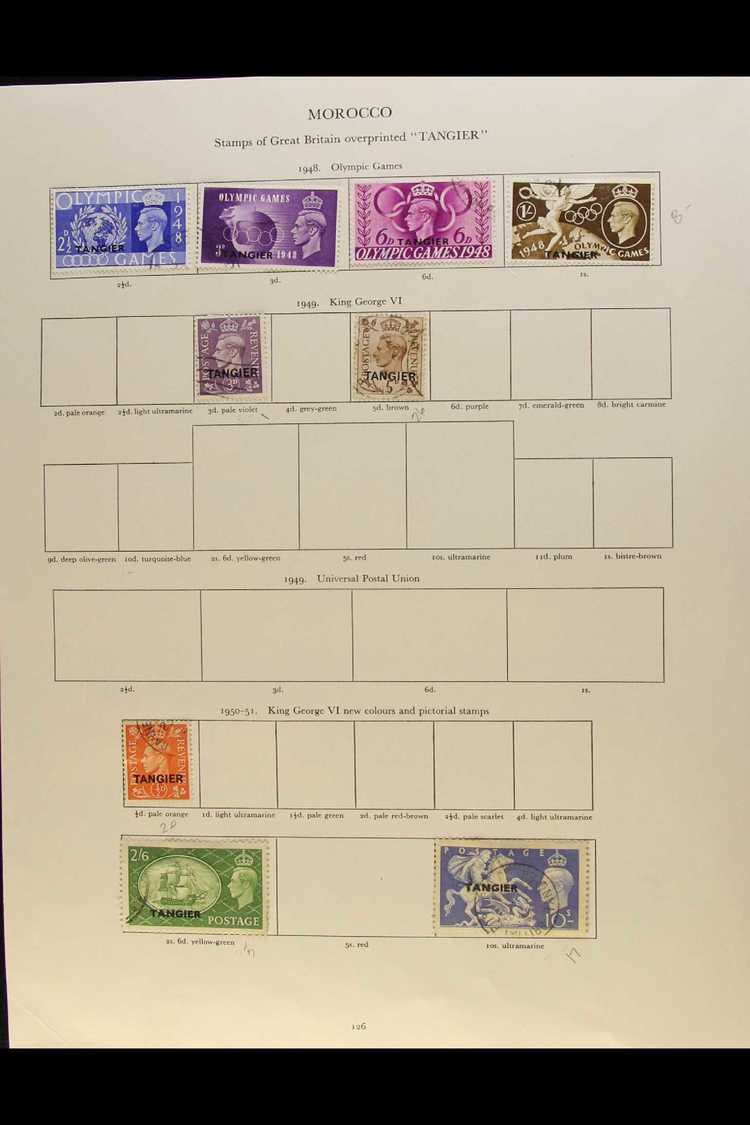 1937-52  All Different Fine Used Collection Of King George VI Issues, Includes Ranges Of Spanish Currency Incl 1937-52 4 - Otros & Sin Clasificación