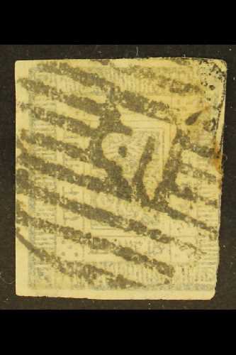 1881-85  1a Milky Blue, Imperf On White Wove Paper (SG 4, Scott 4, Hellrigl 4b), 3+ Margins (just Into At Lower Right) A - Nepal