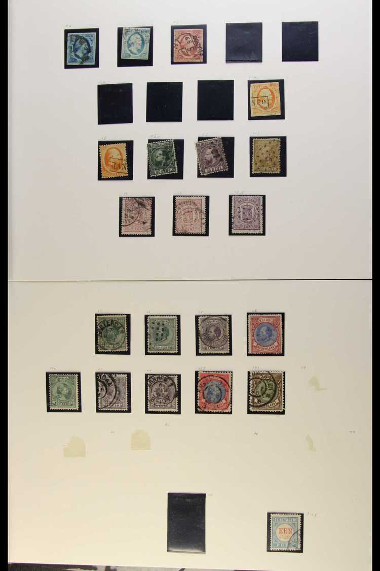 1852-1924 USED SELECTION  Includes 1852 5c Imperf (two Shades), 10c & 15c, 1864 15c, 1867-70 20c, 25c & 50c, 1869-71 1½c - Otros & Sin Clasificación