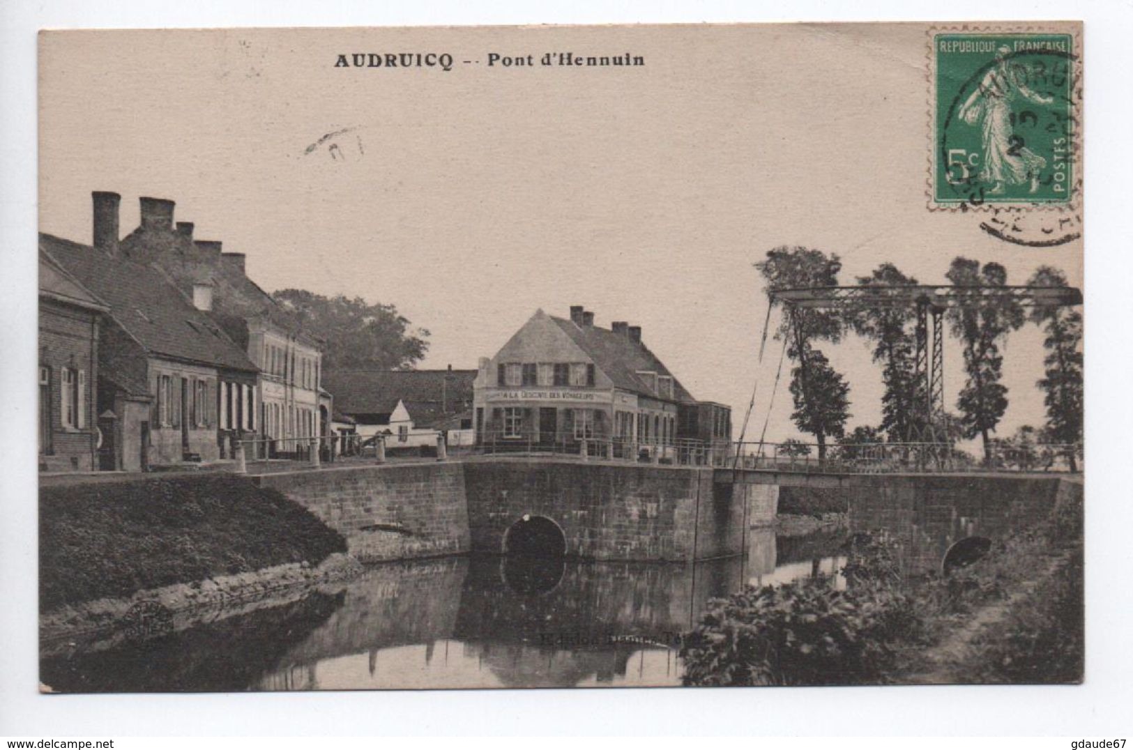 AUDRUICQ (62) - PONT D'HENNUIN - Audruicq