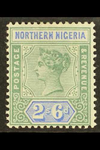1900  2s6d Green And Ultramarine, SG 8, Very Fine Mint. For More Images, Please Visit Http://www.sandafayre.com/itemdeta - Nigeria (...-1960)