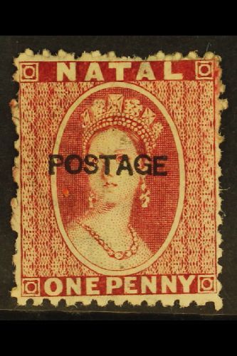 1875  1d Rose, Wmk CC, Perf 121½, Ovptd "Postage" In Sans-seriff Letters, SG 76, Fresh Mint.  For More Images, Please Vi - Sin Clasificación