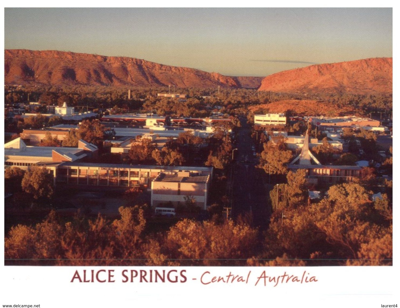 (111) Australia - (with Stamp At Back Of Postcard) - NT - Alice Springs - Alice Springs