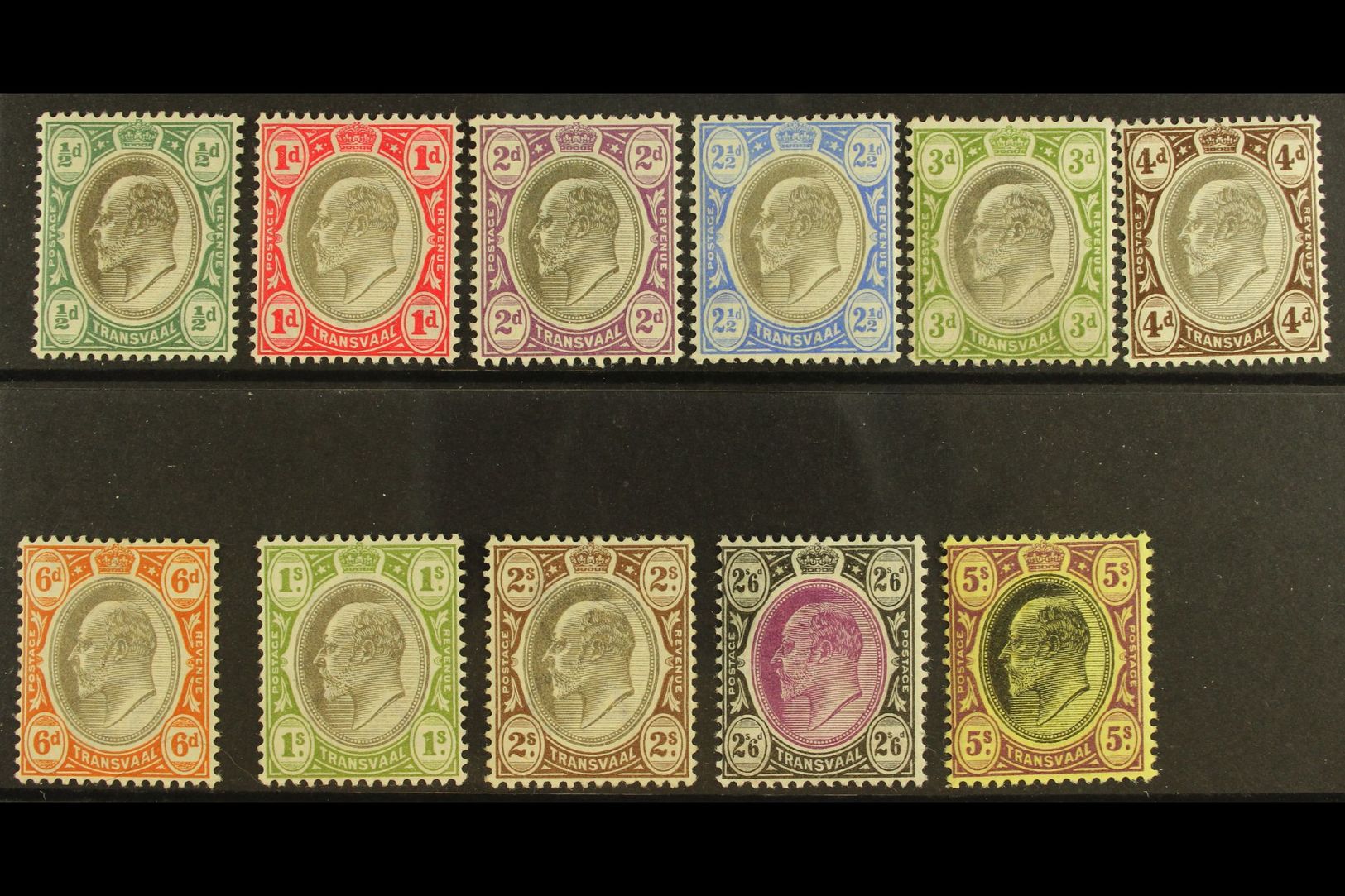 TRANSVAAL  1902 Ed VII Set To 5s Complete, SG 244/54, Very Fine Mint. (11 Stamps) For More Images, Please Visit Http://w - Sin Clasificación