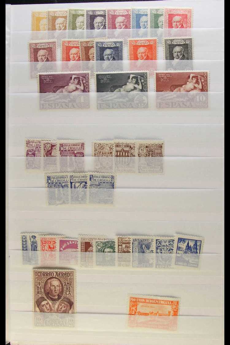 1916-44 FINE MINT COLLECTION  An All Different Assembly Which Includes 1916 Both Official Sets, 1930 Goya Both Postage A - Otros & Sin Clasificación