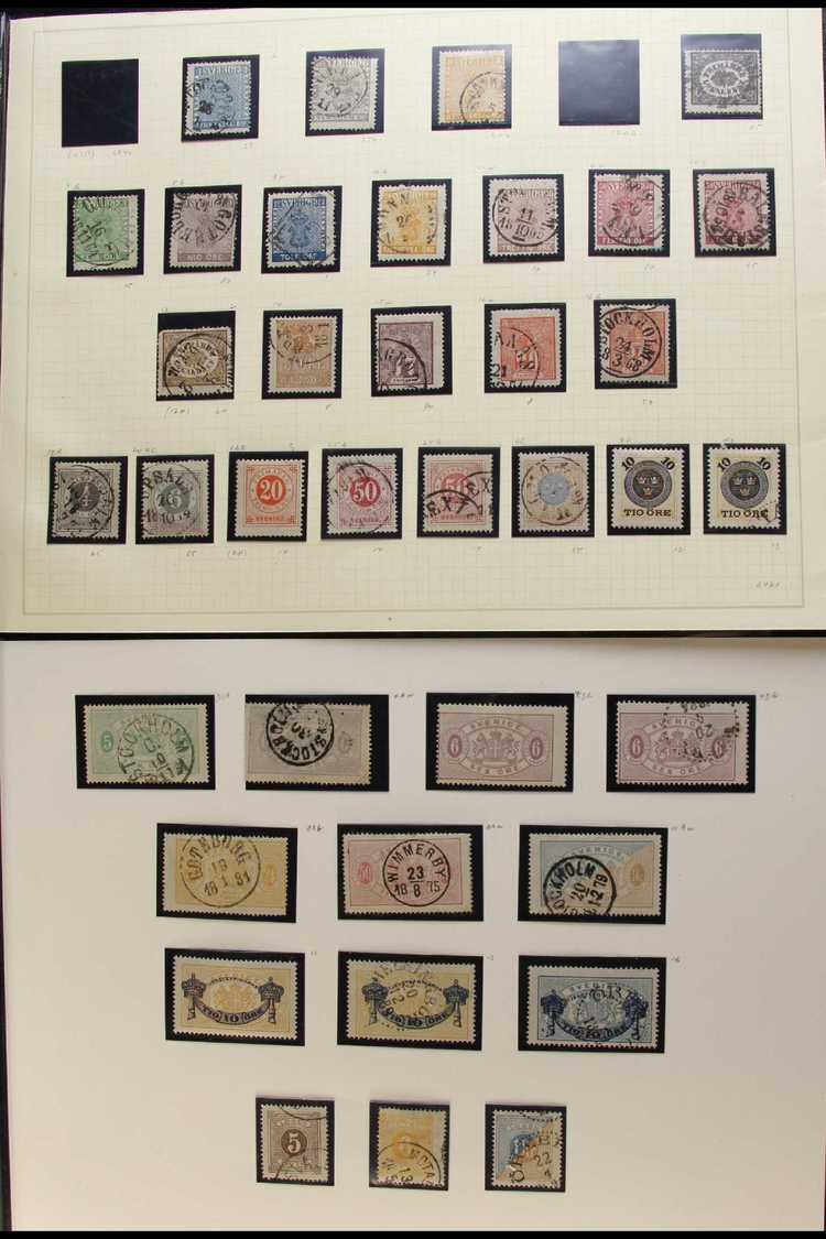 1855-93 CLASSICS SELECTION  Good Lot With A Number Of Valuable Stamps Noted, All Used Unless Stated, We See 1855-8 "Skil - Autres & Non Classés