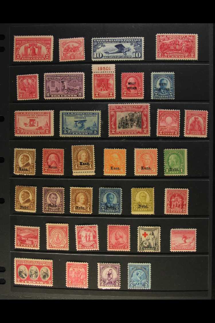1904-1932 FINE/VERY FINE MINT  All Different Collection, Some Never Hinged. Note 1904 5c Louisiana Exposition, 1908 10c  - Autres & Non Classés