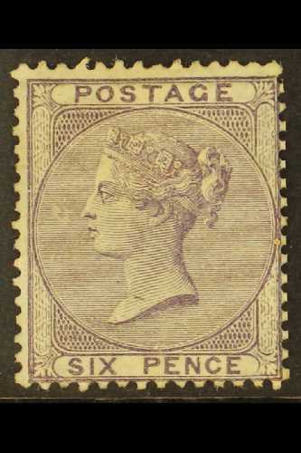 1856  6d Deep Lilac, SG 69, A Very Fresh Mint Example With Good Colour And Large Part Original Gum, One Corner Perf Crea - Otros & Sin Clasificación