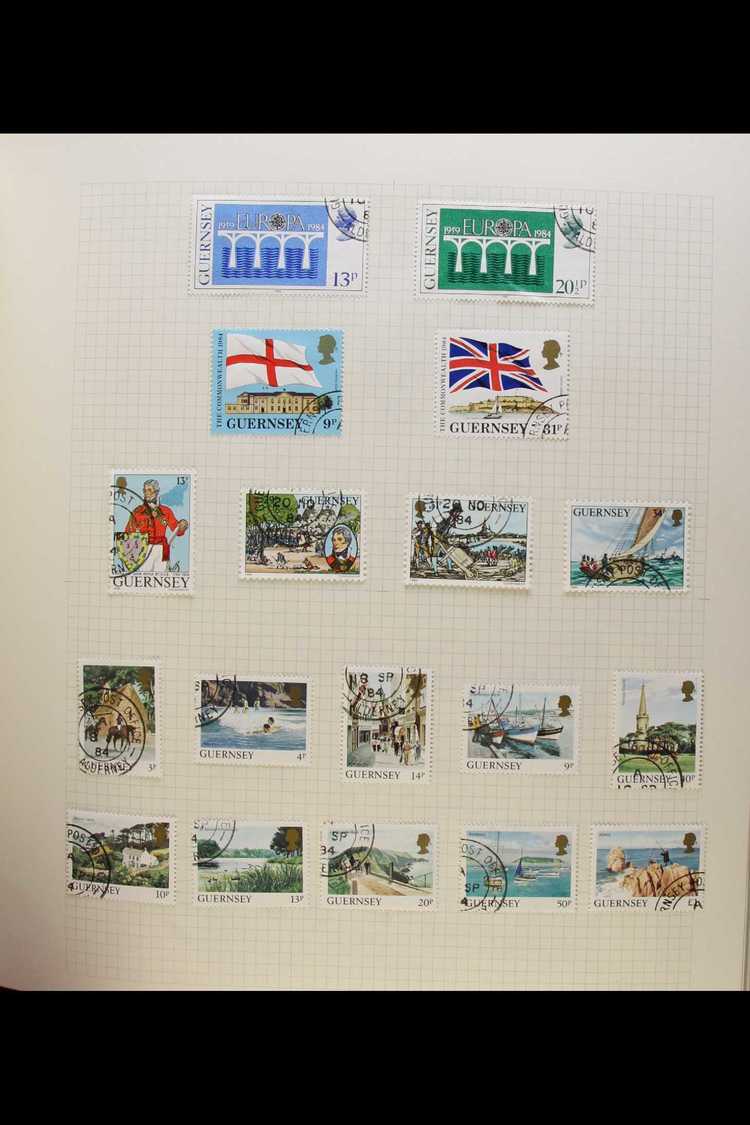 GUERNSEY  1958-2008 An Extensive ALL DIFFERENT VERY FINE USED Collection, Neatly Presented In An SG "Devon" Album. Highl - Autres & Non Classés