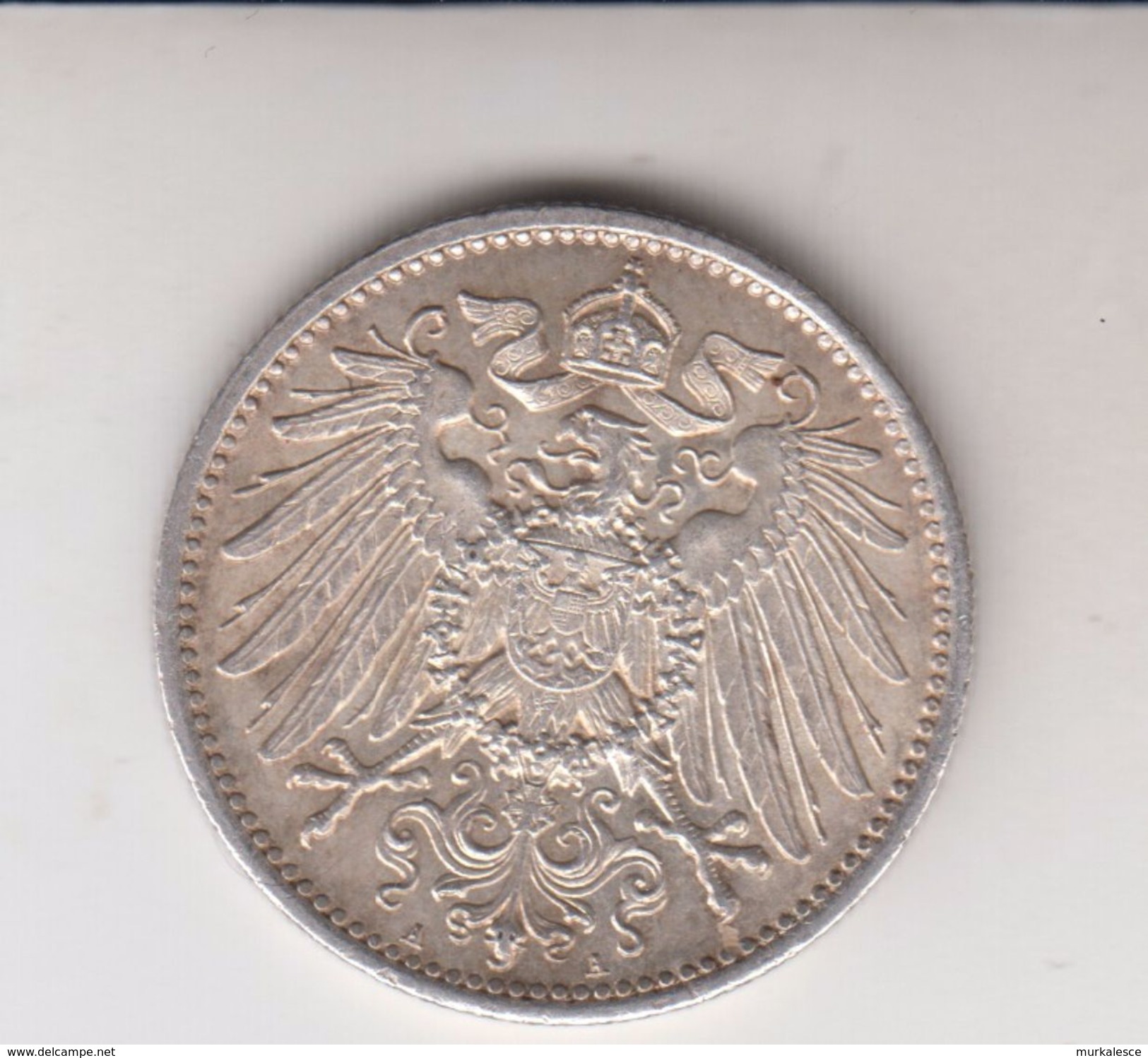 KAISERREICH: 1 Mark 1915  A, Stempelglanz - 1 Mark & 1 Reichsmark