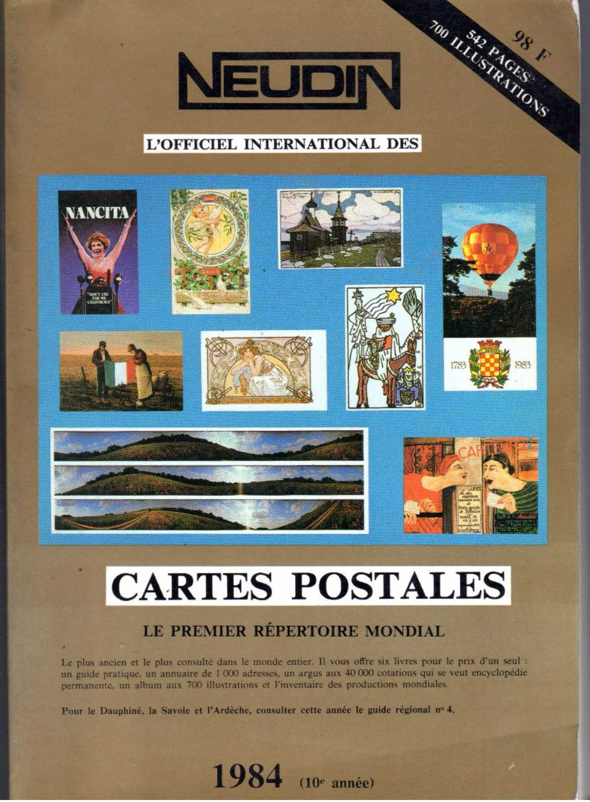 Catalogue Neudin 1984 - Livres & Catalogues