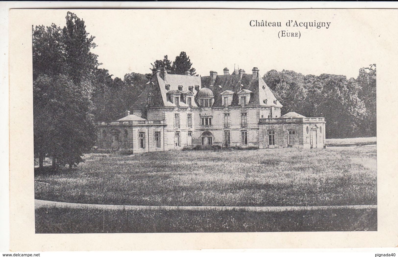Cp , 27 , ACQUIGNY , Château - Acquigny
