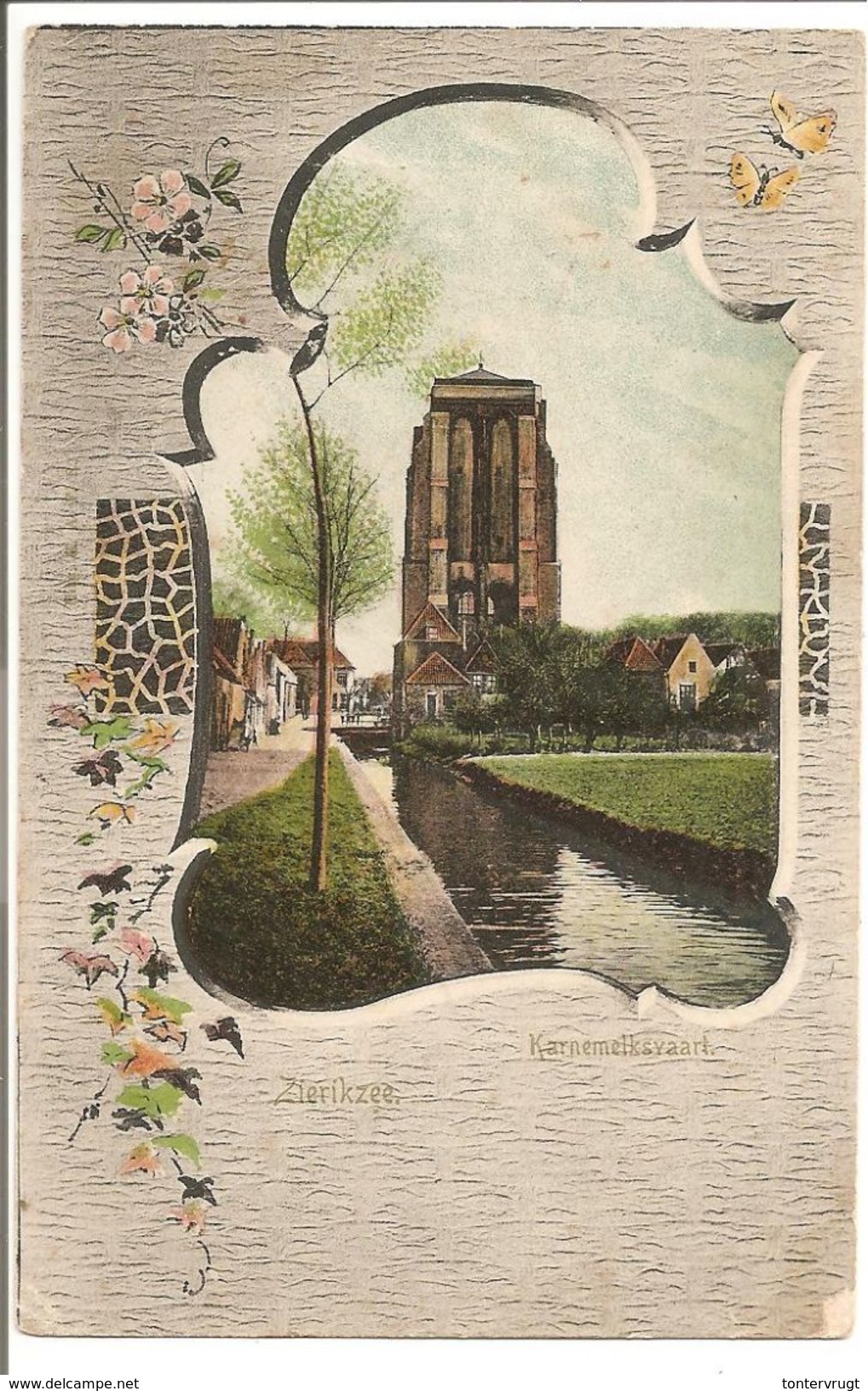 Zierikzee, Karnemelksvaart. Fraai Ornament - Zierikzee