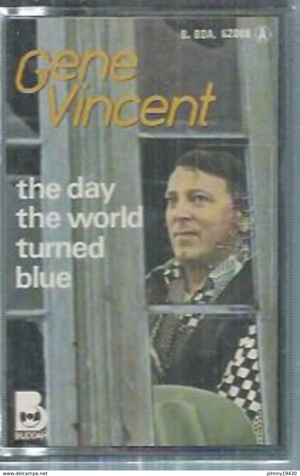 K7 Audio - GENE VINCENT  " THE DAY THE WORTD TURNED BLUE " 11 TITRES - Cassettes Audio