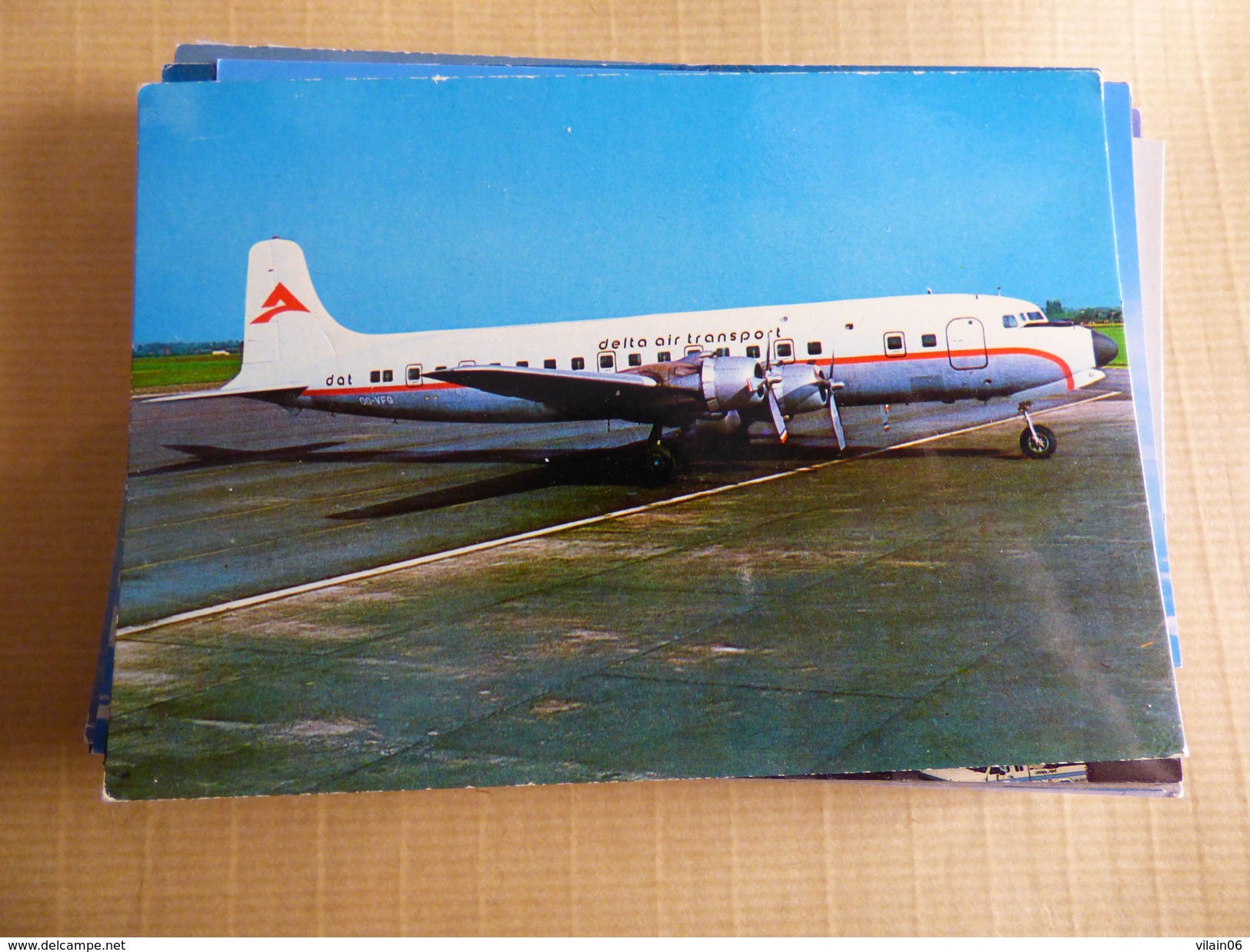 DELTA AIR TRANSPORT  DC 6   OO VFG - 1946-....: Moderne