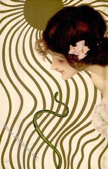 KIRCHNER,Raphael - Jugendstil Frau I-II Art Nouveau - Andere & Zonder Classificatie