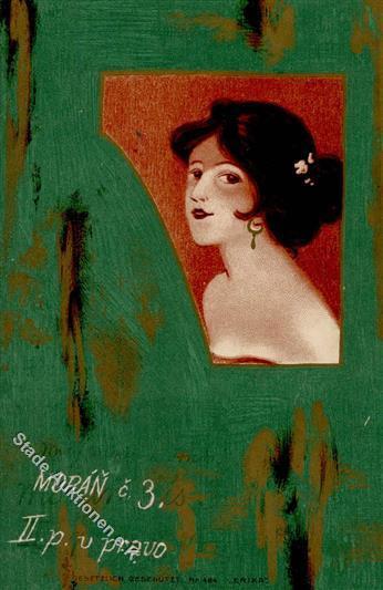 Jozsa, Carl Frau Jugendstil Künstlerkarte 1902 I-II Art Nouveau - Andere & Zonder Classificatie