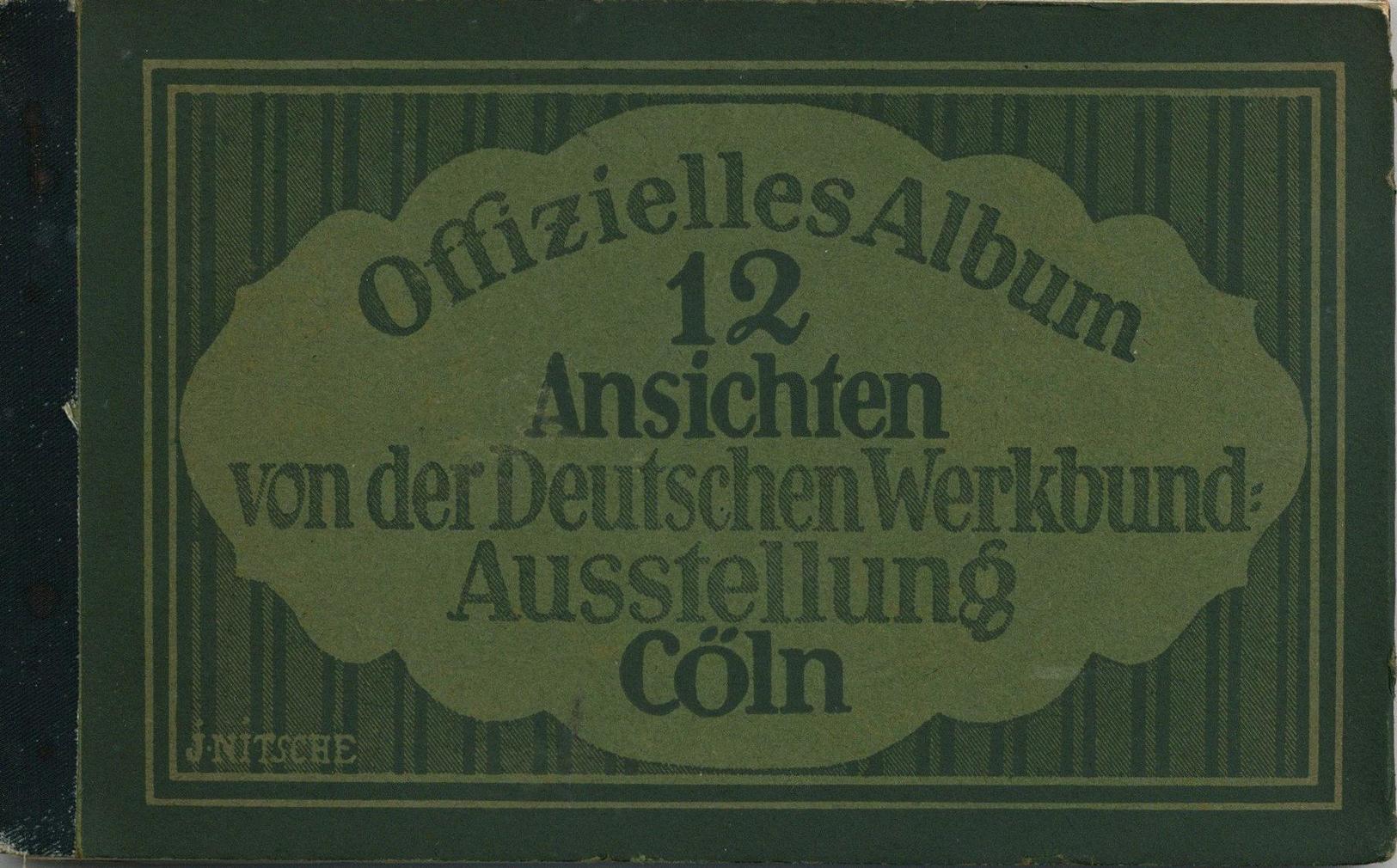 Deutscher Werkbund 12 Künstler-Karten Ausstellung Köln 1914 I-II Expo - Andere & Zonder Classificatie