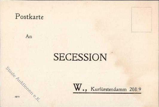 Kunst Berlin (1000) Secession I-II (fleckig) - Andere & Zonder Classificatie