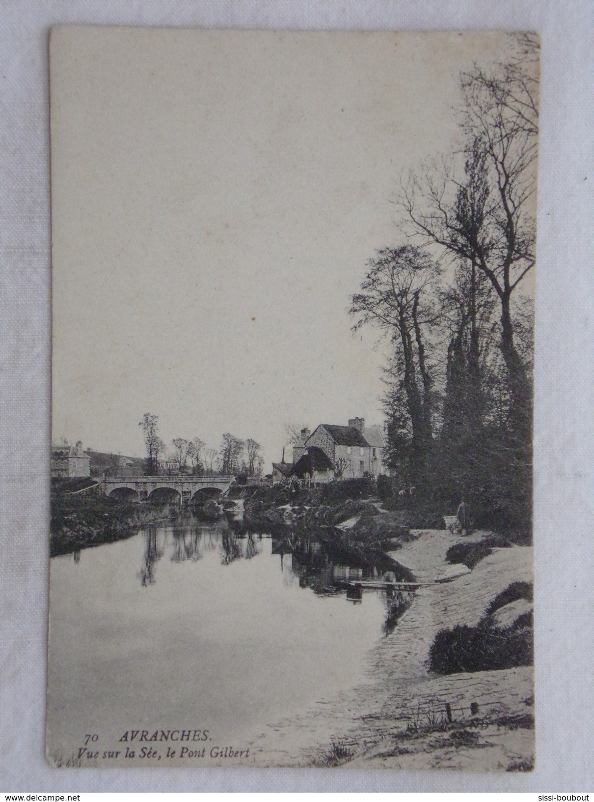 AVRANCHES - Vue Sur La Sée Et Le Pont Gilbert  - CPA - CP - Carte Postale - Avranches