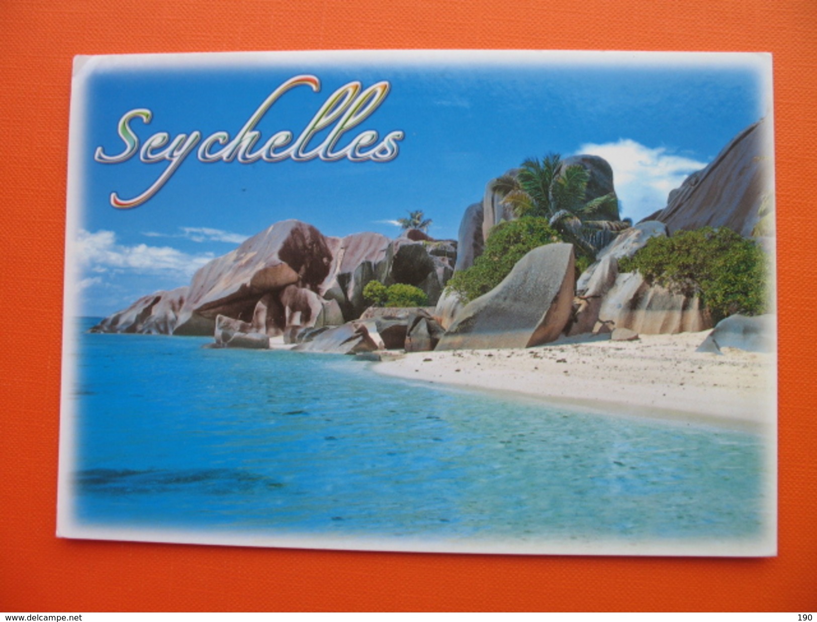 Anse Source D"Argent,La Digue - Seychelles