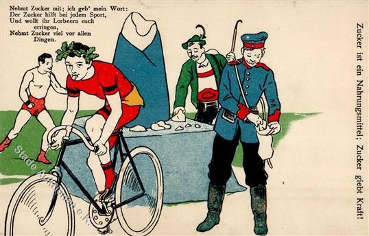 ZUCKER - RADFAHR-SPORT I-II - Reclame